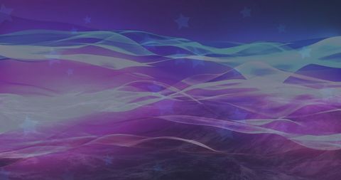 Futuristic Digital Waves with Starry Effect - Download Free Stock Images Pikwizard.com