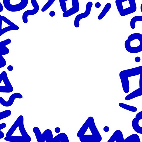 minimalist blue doodle frame on transparent background - Download Free Stock Videos Pikwizard.com