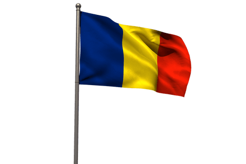 romanian national flag waving on transparent background - Download Free Stock Videos Pikwizard.com