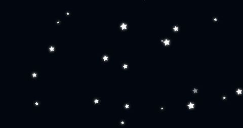 Glowing Stars Twinkle on Mysterious Night Sky Background - Download Free Stock Images Pikwizard.com