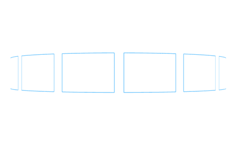 transparent blue rectangles on clear background illustration - Download Free Stock Videos Pikwizard.com