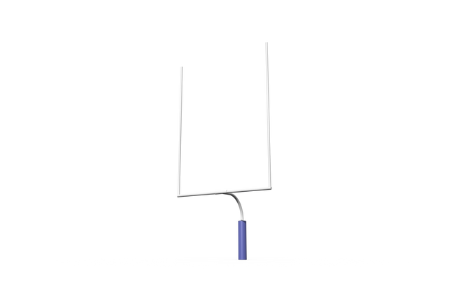 Transparent American Football Goal Post on Isolated Background - Download Free Stock Videos Pikwizard.com