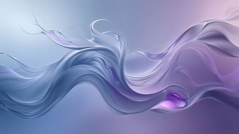 Elegant abstract fluid shapes with pastel gradients