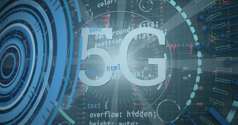 Innovative Digital Interface with 5G Technology - Download Free Stock Images Pikwizard.com