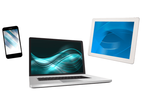 Seamless Transparent Digital Devices for Tech and Computing Design - Download Free Stock Videos Pikwizard.com