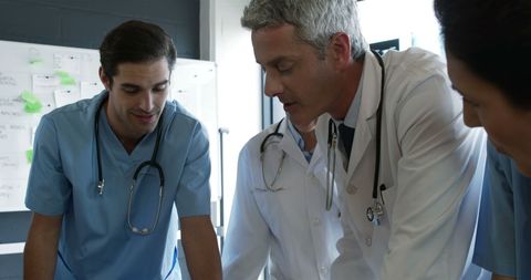 Doctors Collaborating in Conference Room for Medical Review - Download Free Stock Images Pikwizard.com