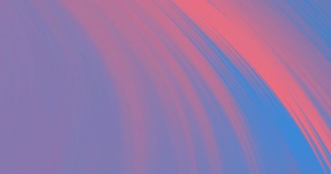 Abstract Colorful Waves on Purple Background
