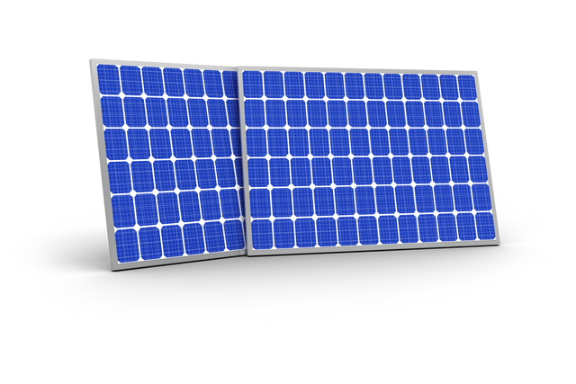 Isolated Digital Blue Solar Panels on Transparent Background - Download Free Stock Videos Pikwizard.com