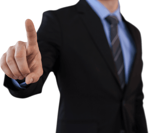 Businessman Interacting with Transparent Virtual Interface - Download Free Stock Videos Pikwizard.com