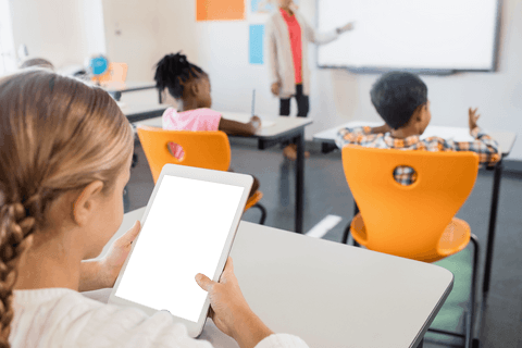 Transparent Learning with Tablet in Diverse Classroom Environment - Download Free Stock Videos Pikwizard.com