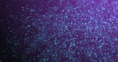 Vibrant Abstract Blue Particles Floating on Purple Gradient - Download Free Stock Images Pikwizard.com