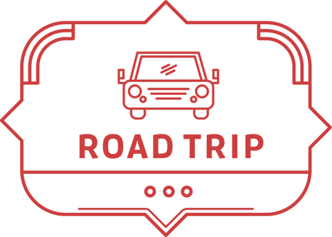 road trip label on transparent background for travel concept - Download Free Stock Videos Pikwizard.com
