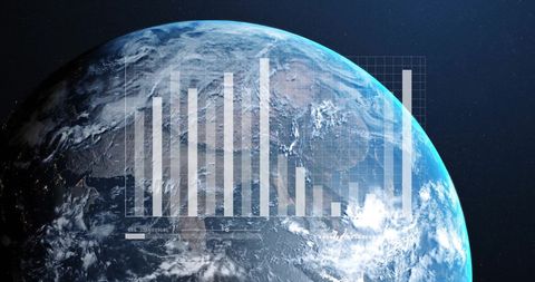 Global Data Analysis and Digital Interface Concept - Download Free Stock Images Pikwizard.com