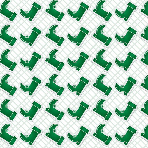 green leprechaun boots repeating on transparent background - Download Free Stock Videos Pikwizard.com