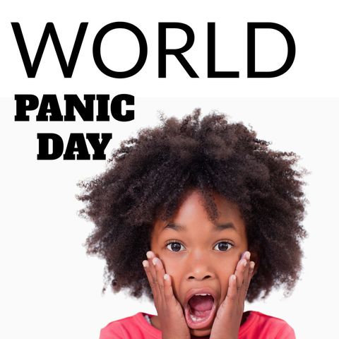 surprised child celebrating world panic day emphasizing anxiety awareness - Download Free Stock Templates Pikwizard.com