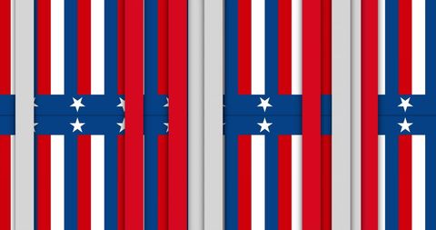 American Flag Pattern with Stripes and Stars Symbolizes Patriotic Pride