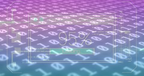 Digital Data Processing With Binary Code Background - Download Free Stock Images Pikwizard.com