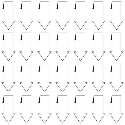 seamless white arrows pattern on transparent background vector - Download Free Stock Videos Pikwizard.com