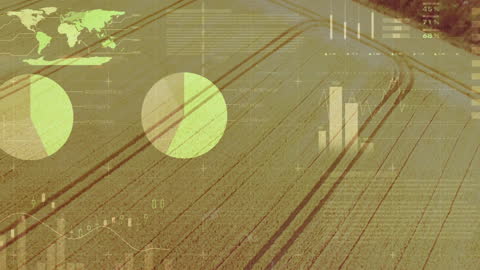 Business Team Engaged with Technology and Global Insights