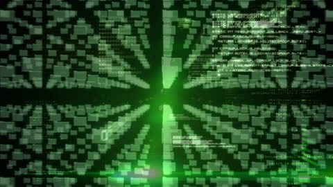 Digital Data Stream with Virtual Encryption Elements