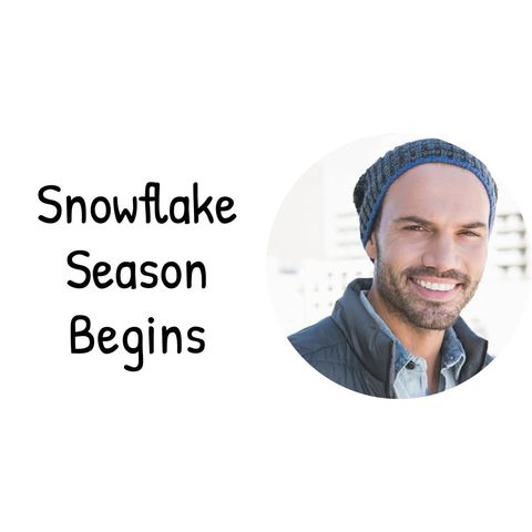 winter welcome man in hat smiling with text - Download Free Stock Templates Pikwizard.com