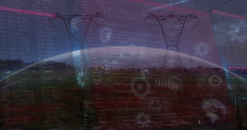 Digital Data Harmonizing with Energy Infrastructure