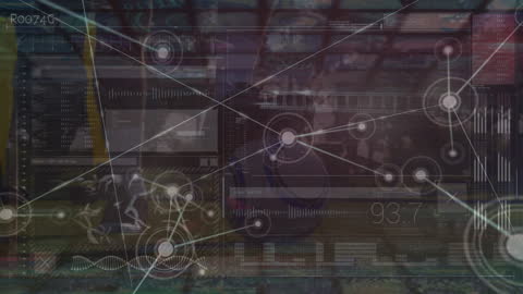 Digital Network Connectivity over Soccer Player Imagery