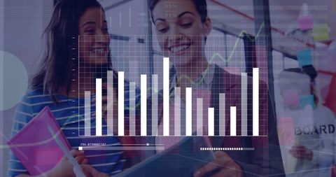 Business Growth Progress Strategy with Coworkers