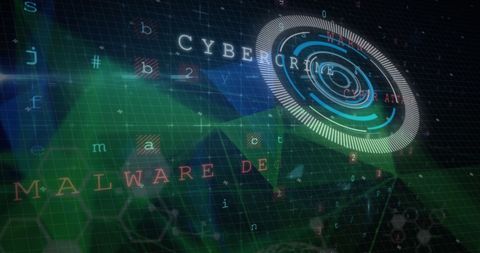 Cybercrime and Malware in Digital Network Communications - Download Free Stock Images Pikwizard.com