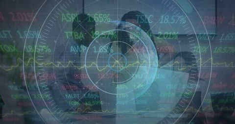 Digital Data Analysis with Business Professionals Collaborating - Download Free Stock Images Pikwizard.com