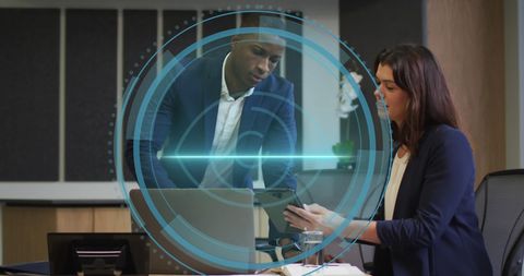 Collaborative Data Processing in Modern Business Office