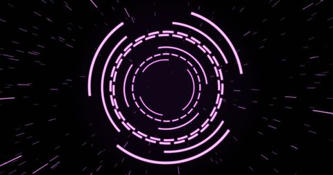 futuristic digital interface spinning motion - Download Free Stock Images Pikwizard.com