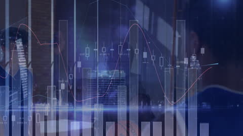 Dynamic Financial Data Overlay on Basketball Scene