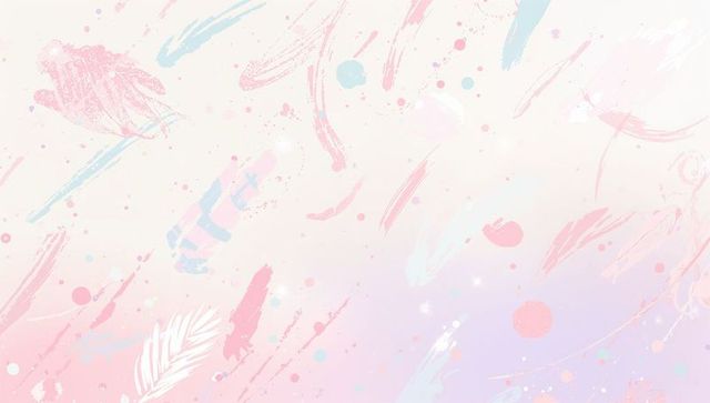 Pastel Dreamscape Art with Brushstrokes and Texture