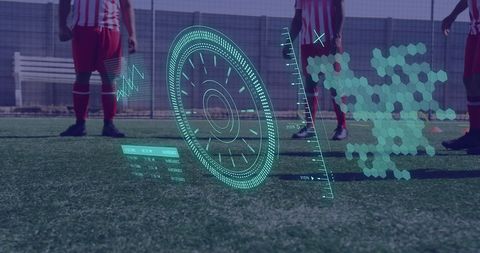 Digital Interface Analyzing Soccer Game Tactics