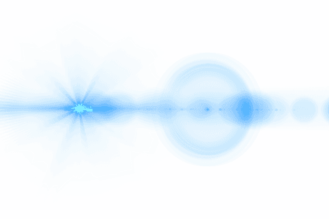 blue abstract light on transparent background - Download Free Stock Videos Pikwizard.com