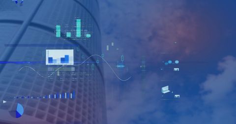 Statistical Data Visualization in Urban Environment - Download Free Stock Images Pikwizard.com