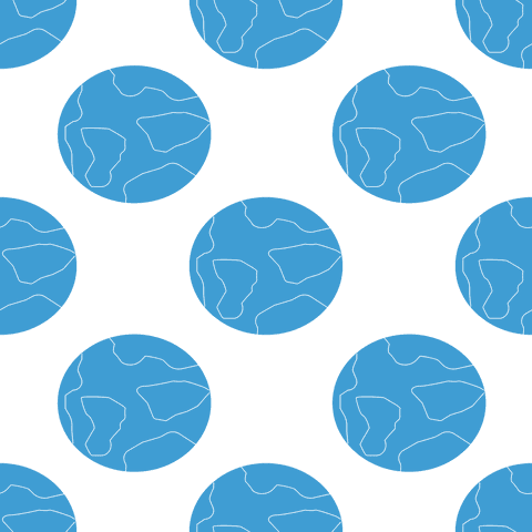 Seamless Transparent Blue Globes Pattern - Download Free Stock Videos Pikwizard.com