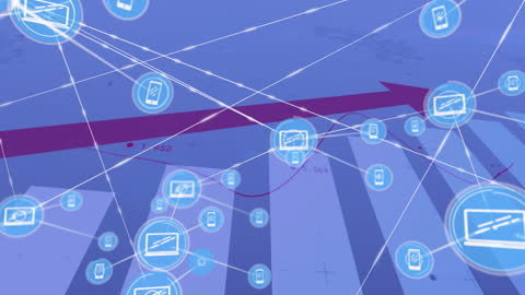 Network Connections over Statistical Graph and Arrow Concept