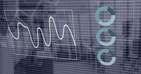 Digital financial data processing in modern office