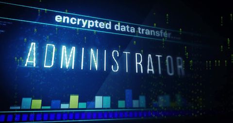 Administrator Interface with Encrypted Data Transfer - Download Free Stock Images Pikwizard.com