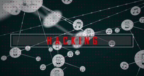 Cybersecurity Threat Technology with Hacking Warning - Download Free Stock Images Pikwizard.com