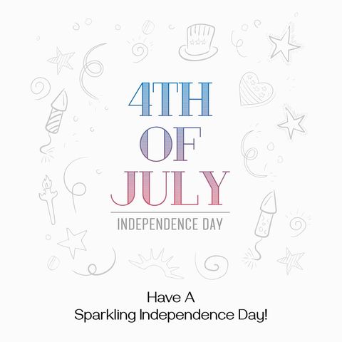 Festive Fourth of July Independence Day Celebration Graphics - Download Free Stock Templates Pikwizard.com