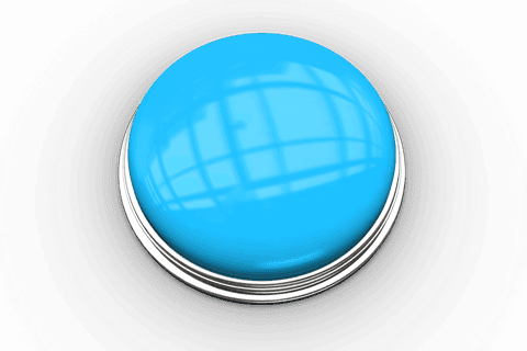 blue spherical button isolated on transparent background - Download Free Stock Videos Pikwizard.com