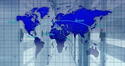 Global Digital Connectivity in Server Environment - Download Free Stock Images Pikwizard.com
