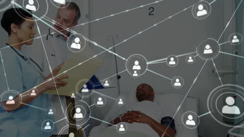 Digital Network Connections in Healthcare Setting