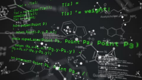 Digital Data Processing Interface with Scientific Elements