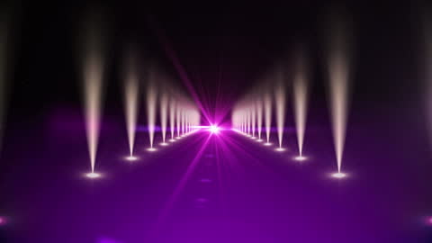 Shooting Star Animation over Red Carpet