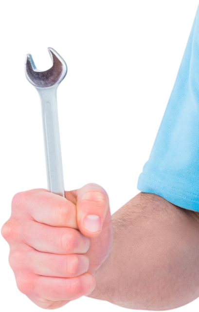 Man Holding Spanner on Transparent Background - Download Free Stock Videos Pikwizard.com