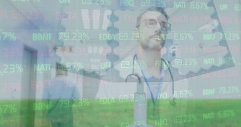 Blend of Healthcare and Financial Data in Hospital Corridor